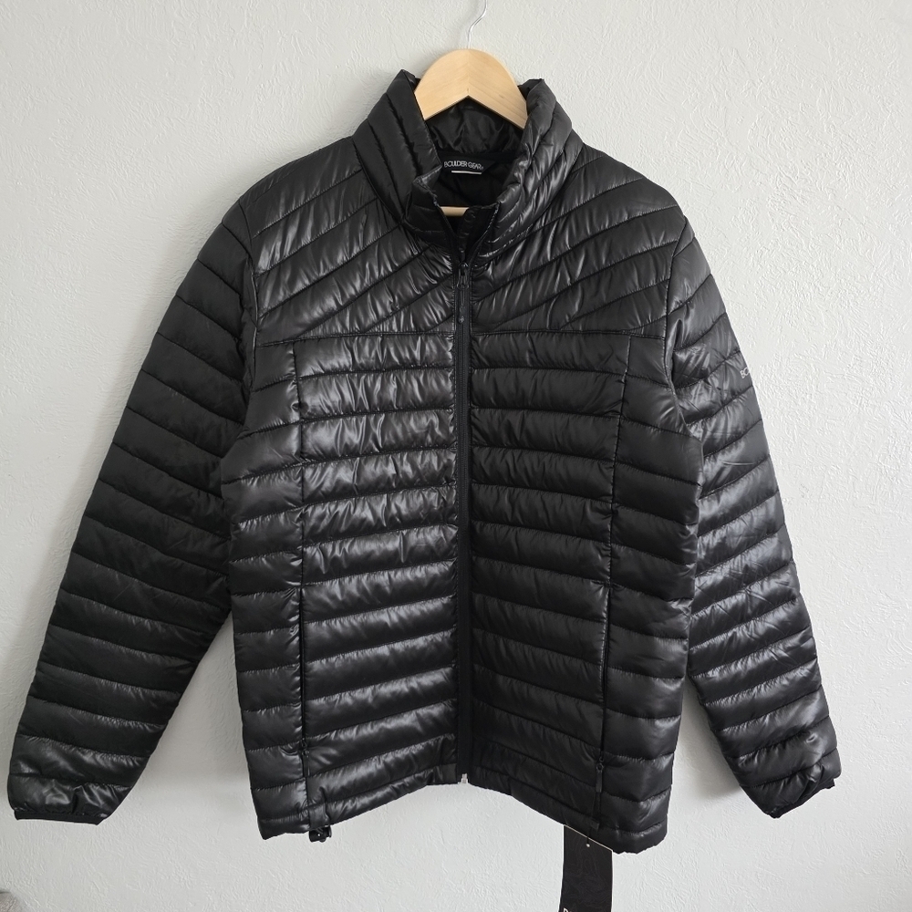 Boulder Gear Mens All Day Puffer Jacket Black (2847R) Size Medium NEW w/ Tags